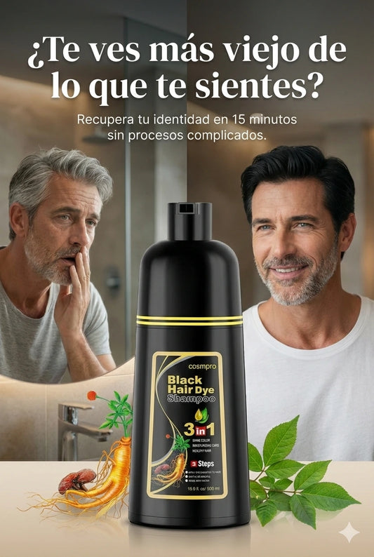 Shampoo de Henna cubre canas